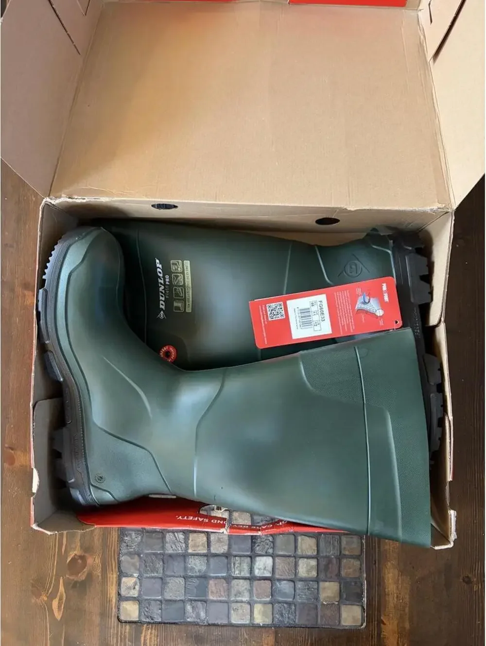 Dunlop Purofort FieldPRO Waterproof Work Boots Mens size 11